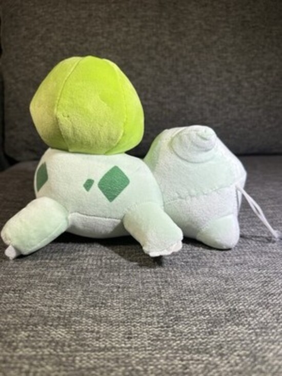 Sleeping Bulbasaur Pokemon Plush Stuffed Animal Doll  9” - Picture 3 of 6